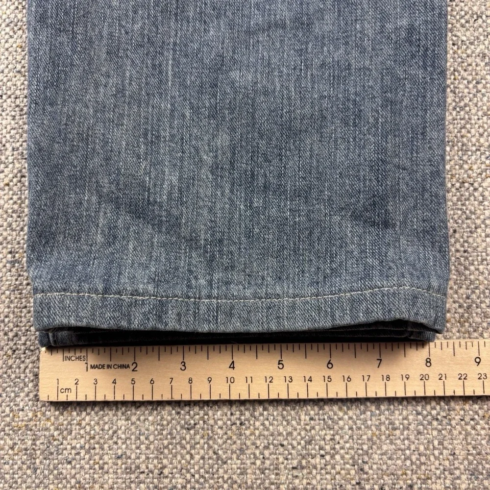 Lee Regular Fit Straight Leg Jeans Mens Blue Medium Wash Denim Sz 32x30